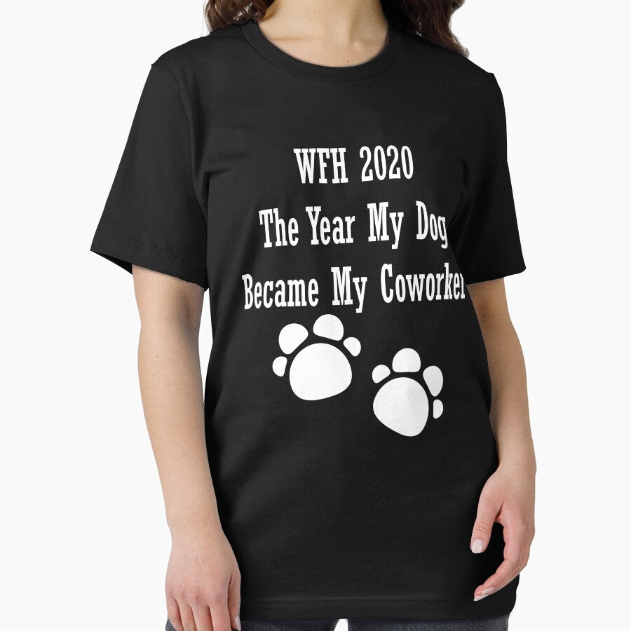 WFH 2020 The year my dog became my coworker by Shopini T-Shirts, Hoodie, Sweatshirt | BlankRebels.com (Image 2)