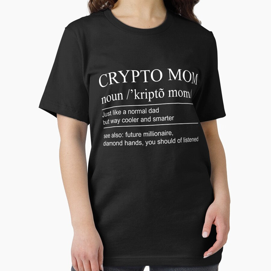 Crypto Mom Cryptocurrency Mom Dictionary Definition by MasterKlaw T-Shirts, Hoodie, Sweatshirt | BlankRebels.com (Image 2)