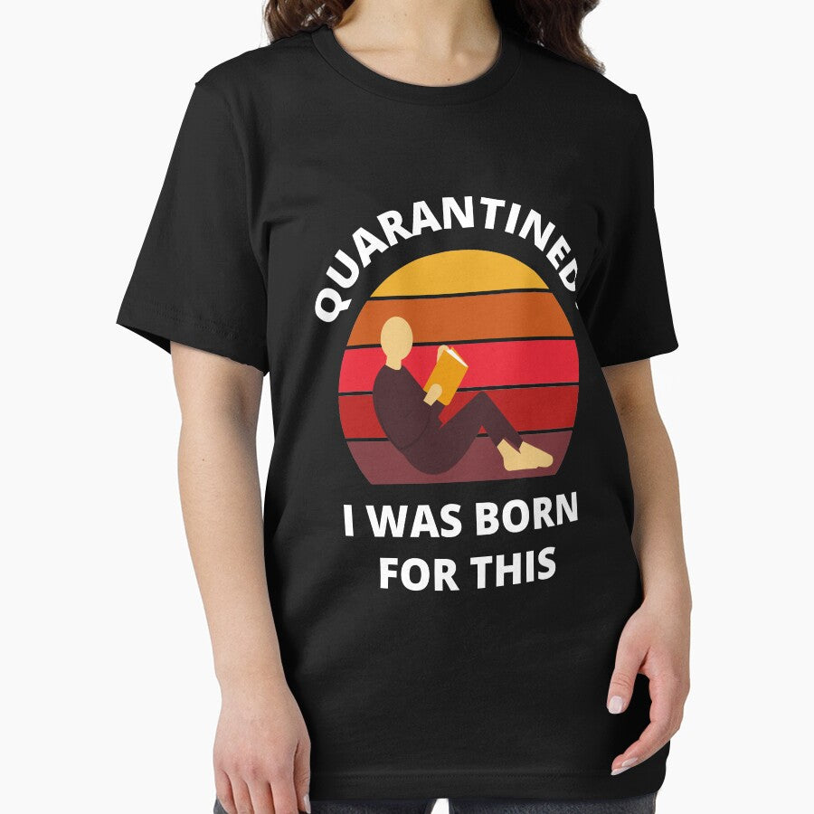 Quarantined? As a book lover I was born for this! by bynole T-Shirts, Hoodie, Sweatshirt | BlankRebels.com (Image 2)
