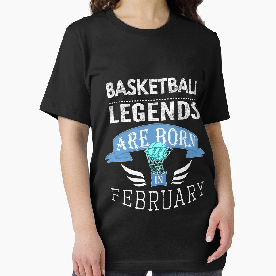 Basketball legends are born in February Boys by LGamble12345 T-Shirts, Hoodie, Sweatshirt | BlankRebels.com (Image 2)