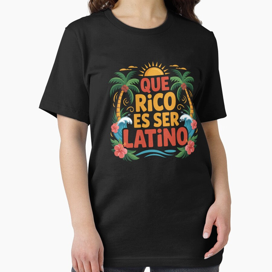 Que Rico Es Ser Latino Proud Latino Culture Hispanic by Nzgiftsandmore