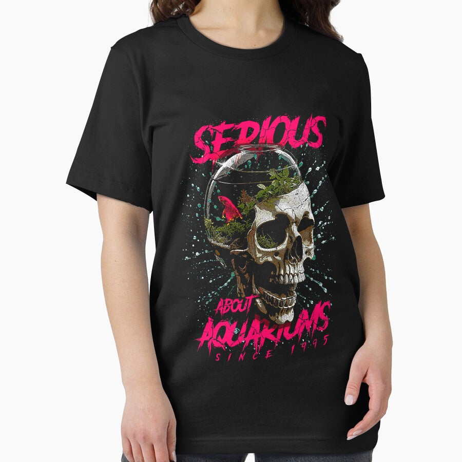 Serious About Aquariums Fish Keeper Birthday Born In 1995 by JRRTs T-Shirts, Hoodie, Sweatshirt | BlankRebels.com (Image 2)