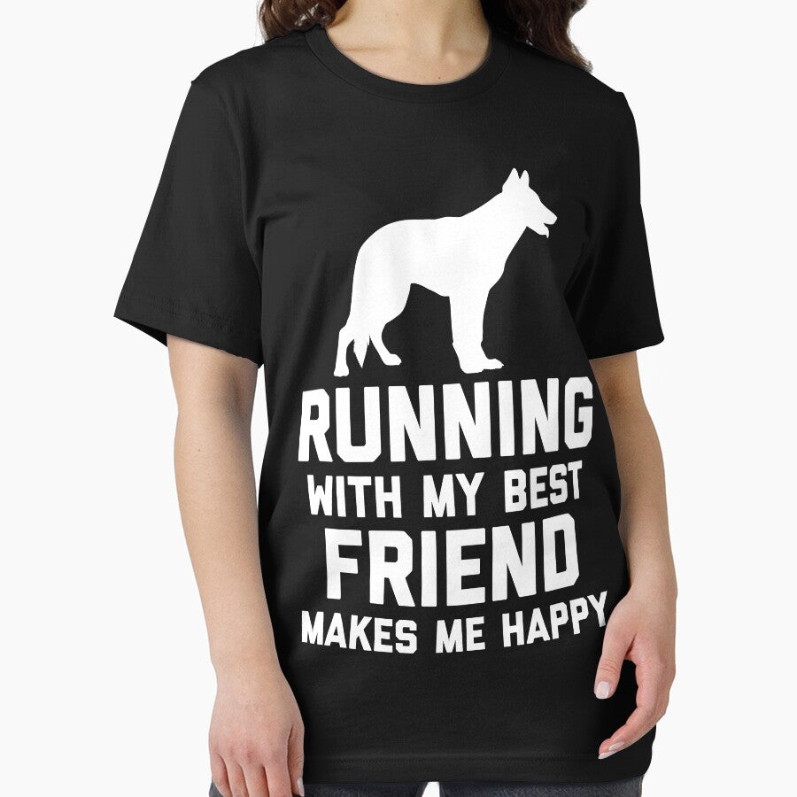 German Shepherd Running - Runners Dog by JohnnyBench73 T-Shirts, Hoodie, Sweatshirt | BlankRebels.com (Image 2)