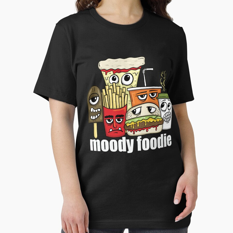 Moody Foodie - Funny Food by Meliafroggy T-Shirts, Hoodie, Sweatshirt | BlankRebels.com (Image 2)
