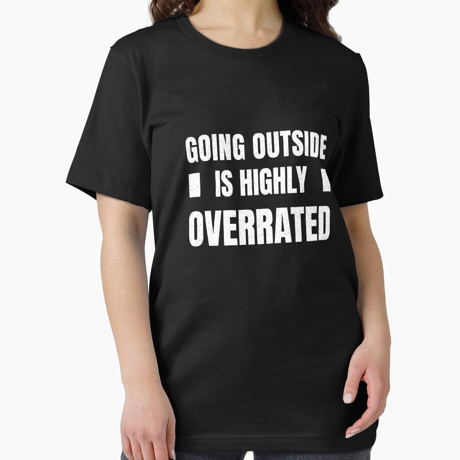 Going Outside Is Highly Overrated by ArteSilenziosa T-Shirts, Hoodie, Sweatshirt | BlankRebels.com (Image 2)