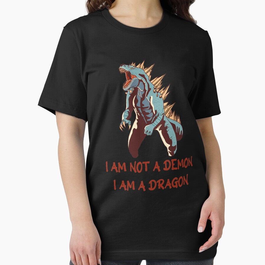 I am not a demon I am a dragon. cool reptiles, Bearded Dragon Owner gifts by DANT-shirts Hoodie, Sweatshirt (Image 2)