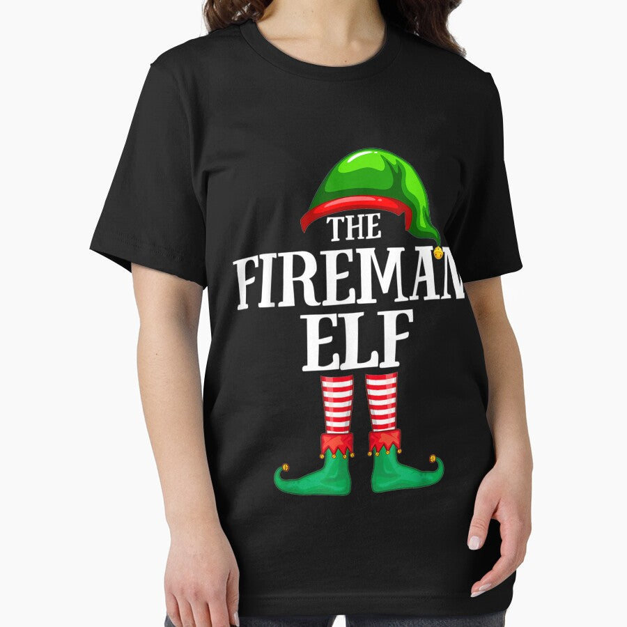 Fireman Elf Matching Profession Christmas by TheBloom98 T-Shirts, Hoodie, Sweatshirt | BlankRebels.com (Image 2)