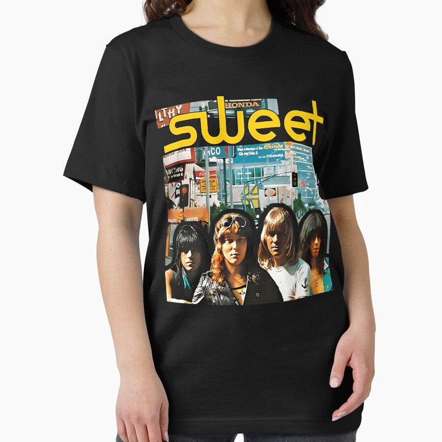 Sw.E.Et Bold Glitter Rock Illustration Reflecting Stage Energy T-Shirts, Hoodie, Sweatshirt