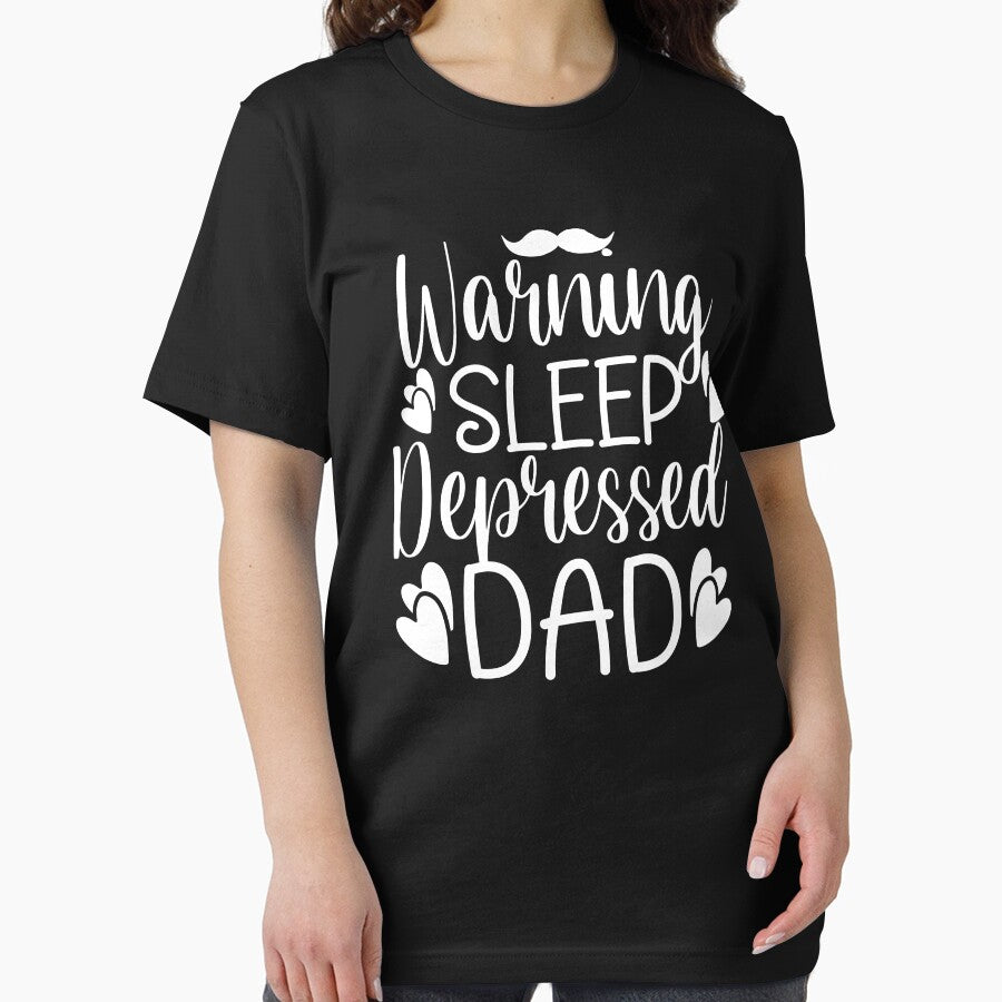 Sleep Deprived Dad Funny Parenting Humor by MotivaChic T-Shirts, Hoodie, Sweatshirt | BlankRebels.com (Image 2)