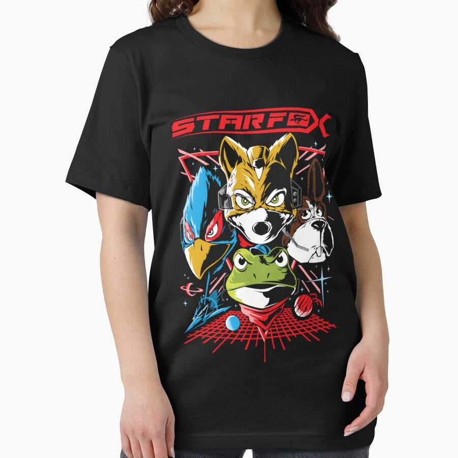 Starfox Retro Video Game by FranciGuzman T-Shirts, Hoodie, Sweatshirt | BlankRebels.com (Image 2)