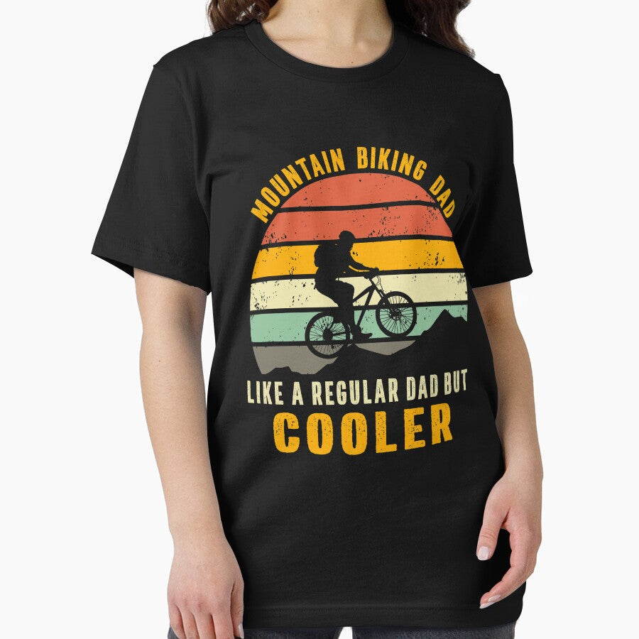mountain biking dad like a regular dad but cooler by Art-of-amine T-Shirts, Hoodie, Sweatshirt | BlankRebels.com (Image 2)