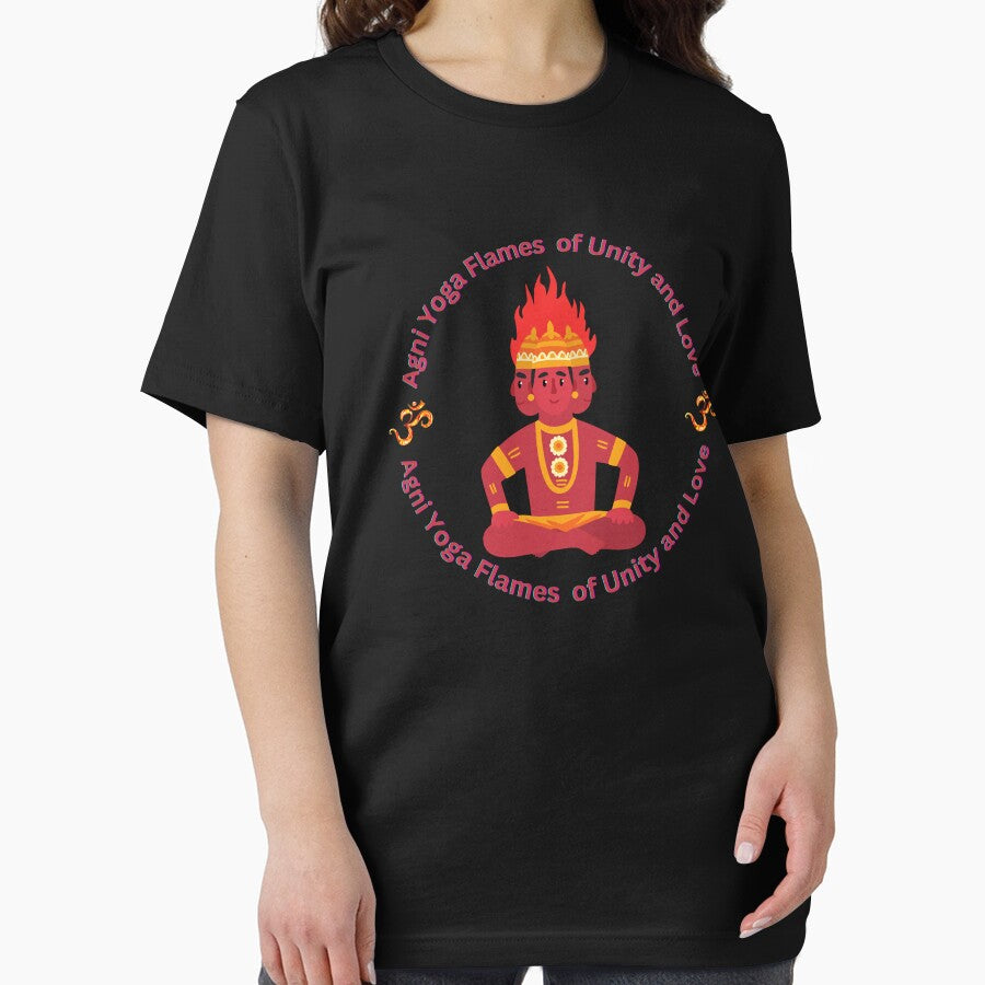 Agni Yoga Flames of Unity and Love by LyricsWear T-Shirts, Hoodie, Sweatshirt | BlankRebels.com (Image 2)