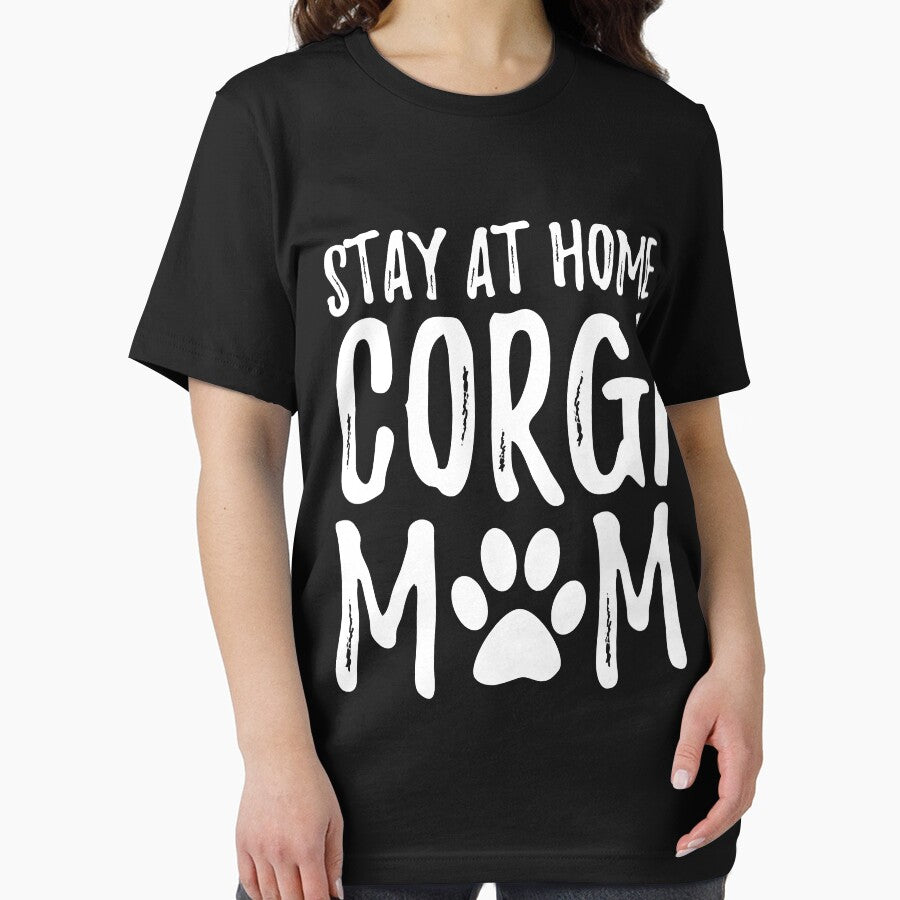 Corgi Stay Home Funny Dog Mom by GordonDrummond T-Shirts, Hoodie, Sweatshirt | BlankRebels.com (Image 2)