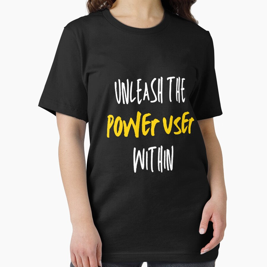 Unleash the Power User within by creativemondays T-Shirts, Hoodie, Sweatshirt | BlankRebels.com (Image 2)