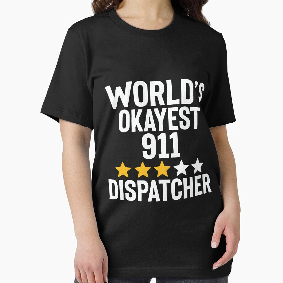 worlds-okayest-dispatcher by Lora Art T-Shirts, Hoodie, Sweatshirt | BlankRebels.com (Image 2)