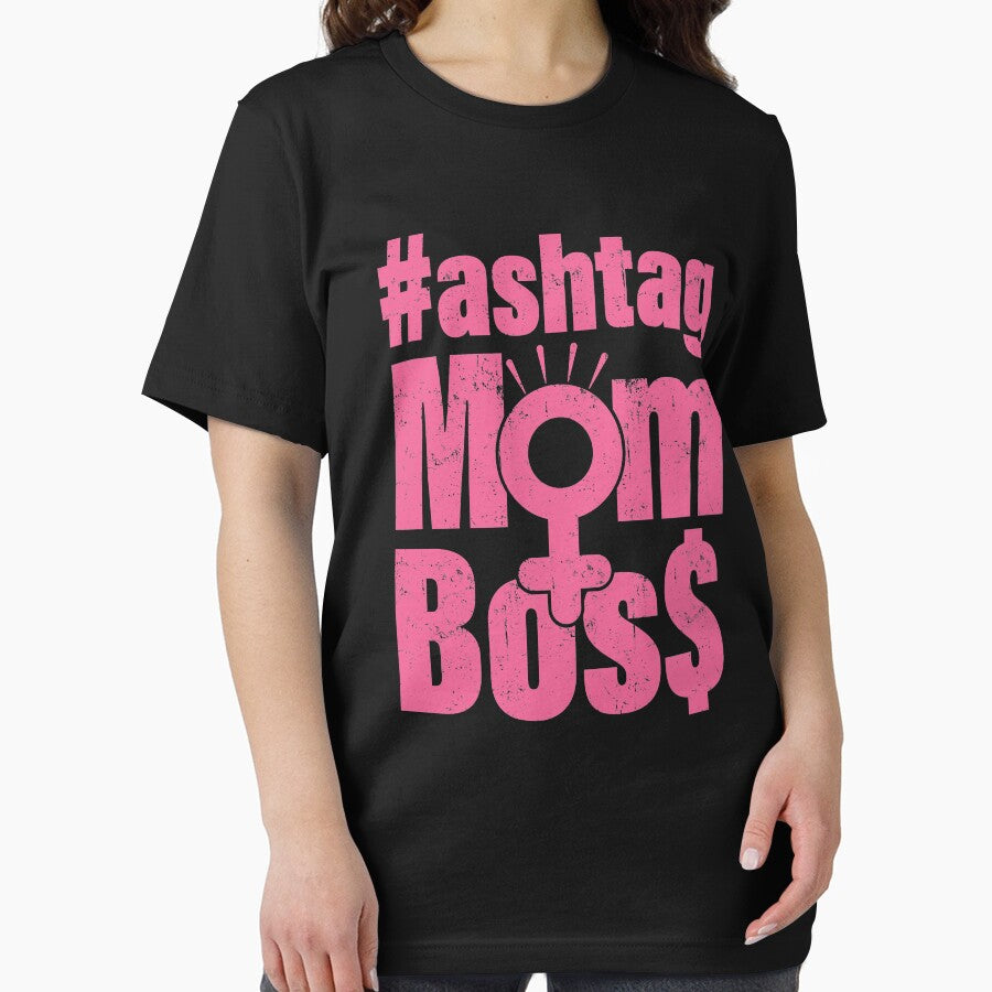 Hashtag Mom Boss The Joys of Being A Leader by GravitiTees T-Shirts, Hoodie, Sweatshirt | BlankRebels.com (Image 2)