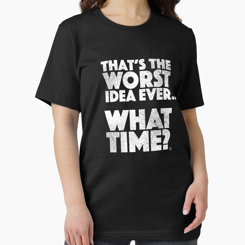 "The Worst Idea Ever" Funny Best Friend T Shirt by Danny Cuevas Hoodie, Sweatshirt | BlankRebels.com (Image 2)