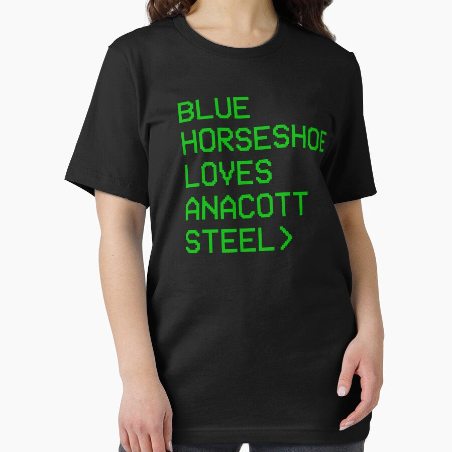 Blue Horseshoe Loves Anacott Steel by everything-shop