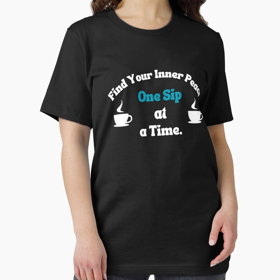 Fİnd Your Inner Peace One Sip at a Time by LyricsWear T-Shirts, Hoodie, Sweatshirt | BlankRebels.com (Image 2)