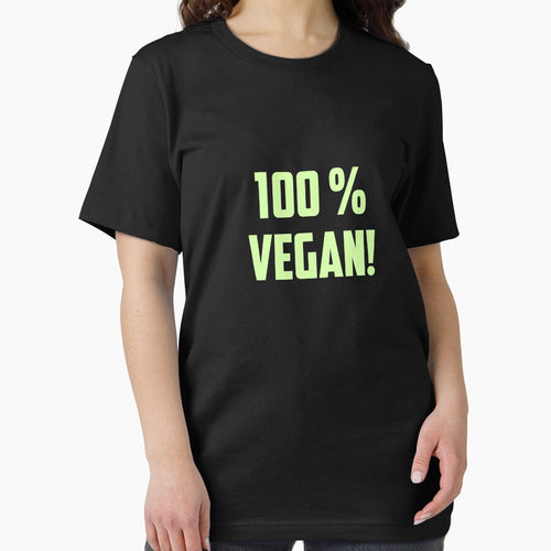100 % Percent Vegan Shirt Men Women Funny Tee shirt by Yarkos Hoodie, Sweatshirt | BlankRebels.com (Image 2)