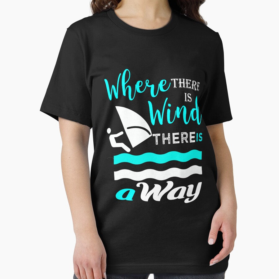 Wind surfing gift   where theres a wind theres a way by LGamble12345 T-Shirts, Hoodie, Sweatshirt | BlankRebels.com (Image 2)