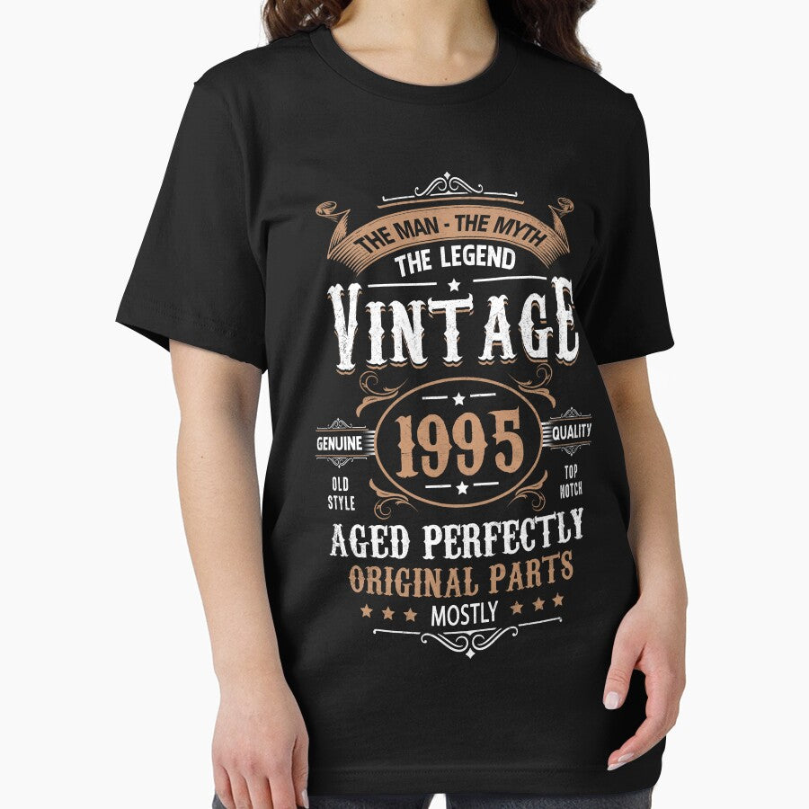 30th Birthday Vintage 1995 Man Myth Legend Retro Birthday Gift by FernaRoje T-Shirts, Hoodie, Sweatshirt (Image 2)