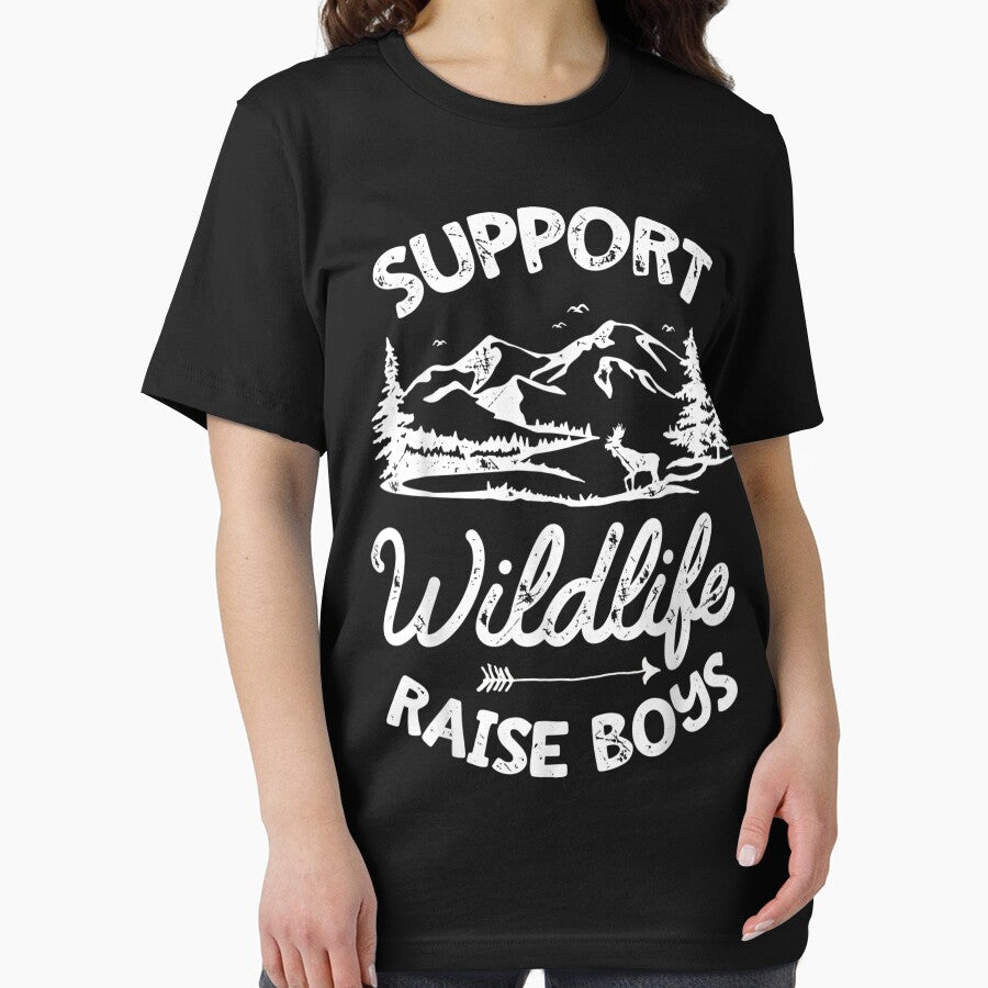Support Wildlife Raise Boys Mom Dad Mother Parents by RonaldoStudio T-Shirts, Hoodie, Sweatshirt | BlankRebels.com (Image 2)