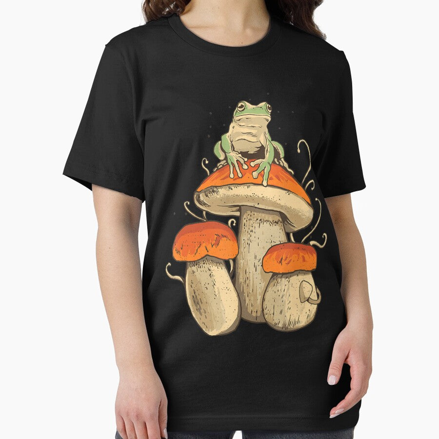Cottagecore Aesthetic Goblincore Frog Wizard by Ngothanhvinh T-Shirts, Hoodie, Sweatshirt | BlankRebels.com (Image 2)