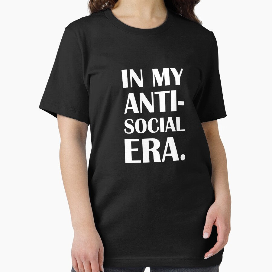 In My Anti-Social Era. / Introvert Joke Funny T-Shirt Label by introvertvibes Hoodie, Sweatshirt | BlankRebels.com (Image 2)