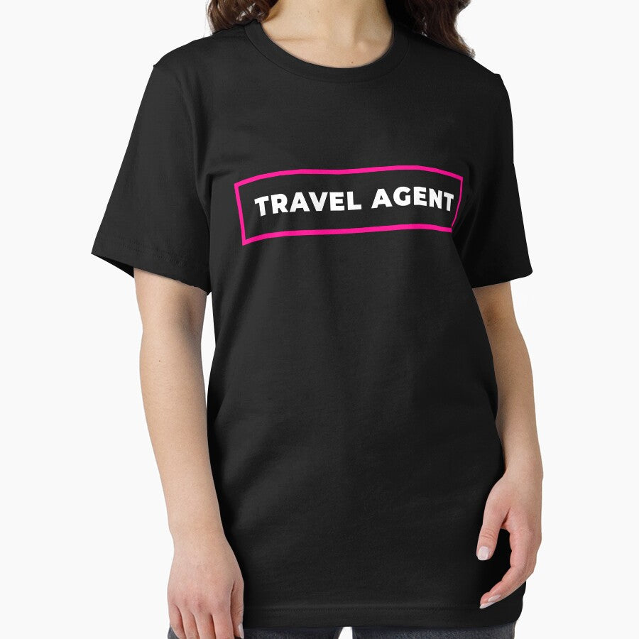 Travel agent red frame by SVPOD T-Shirts, Hoodie, Sweatshirt | BlankRebels.com (Image 2)