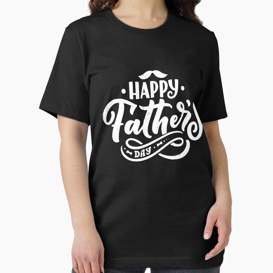 Happy Fathers Day - Happy Fathers Day Funny Moustache - Happy Fathers Day 2021 by MinimalSketches T-Shirts,... (Image 2)