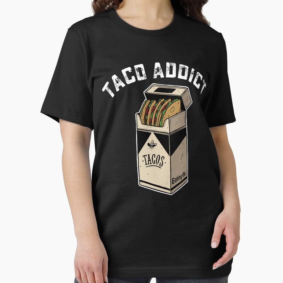 Taco Addict | Taco Tuesday print by OneEyedCap T-Shirts, Hoodie, Sweatshirt | BlankRebels.com (Image 2)