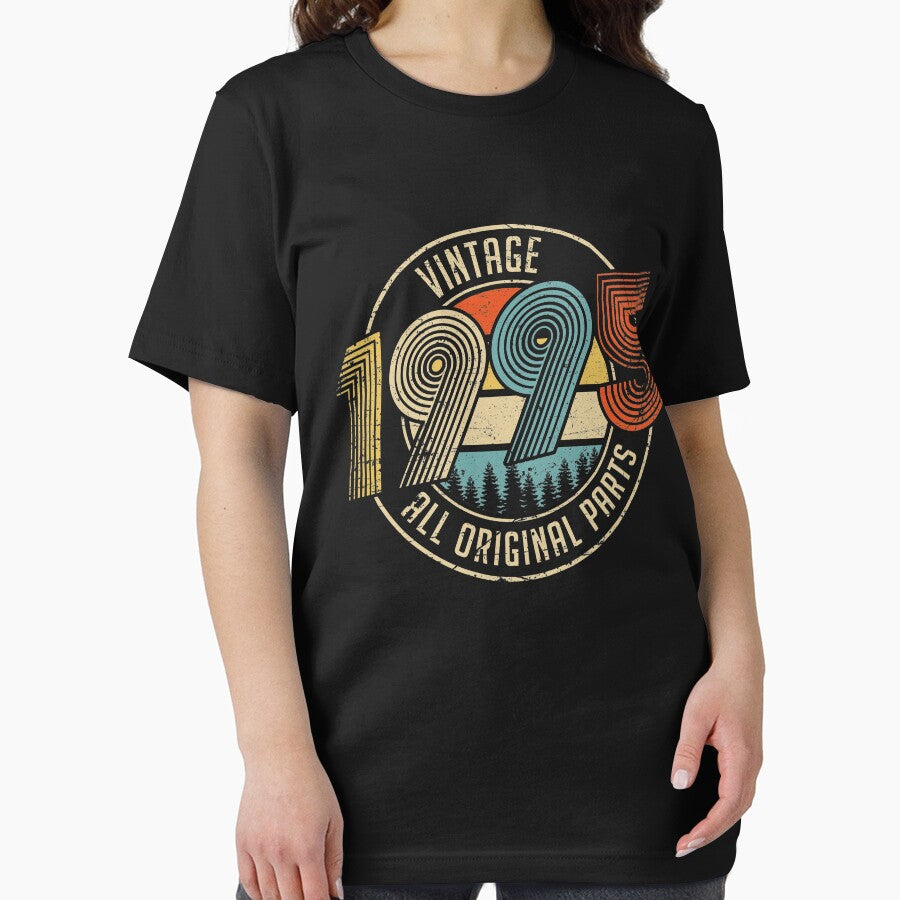 Vintage 1995 All Original Parts birthday gifts by John Patsen T-Shirts, Hoodie, Sweatshirt | BlankRebels.com (Image 2)