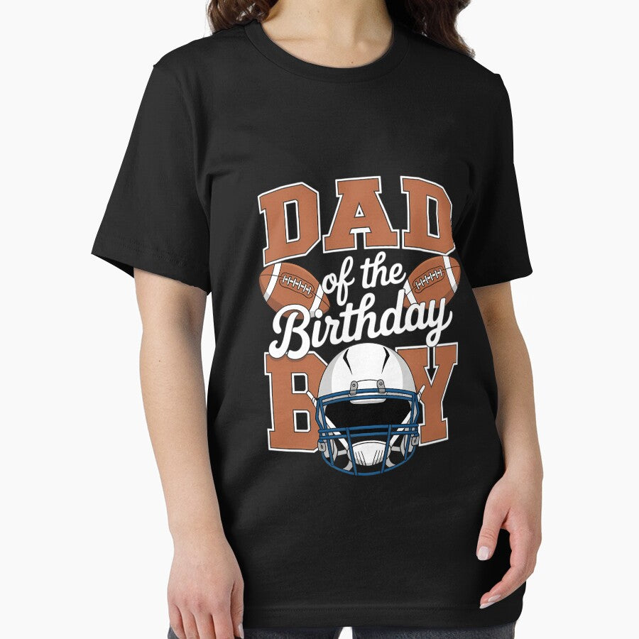 Dad Of The Birthday Boy Football Party Family by Bandikonsalez