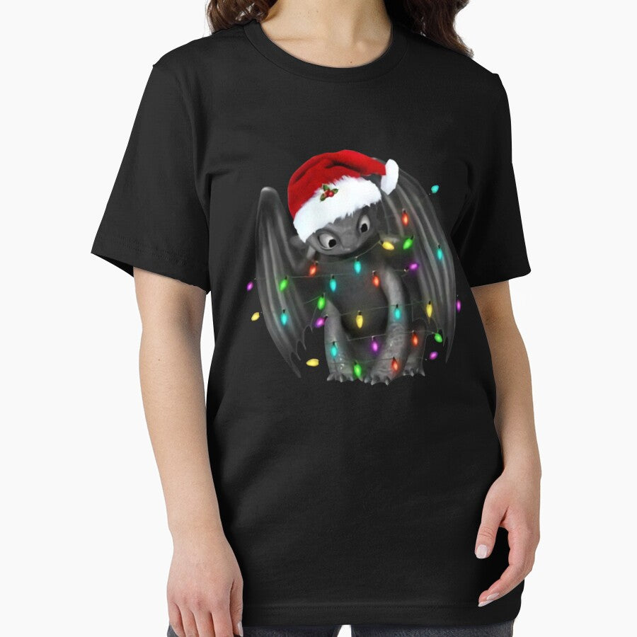 Toothless Dragon Santa Christmas Lights Shirts by DavyApyuan Hoodie, Sweatshirt | BlankRebels.com (Image 2)