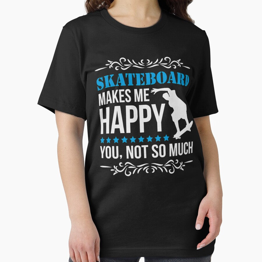 Skateboard makes me happy by Clavitaps T-Shirts, Hoodie, Sweatshirt | BlankRebels.com (Image 2)