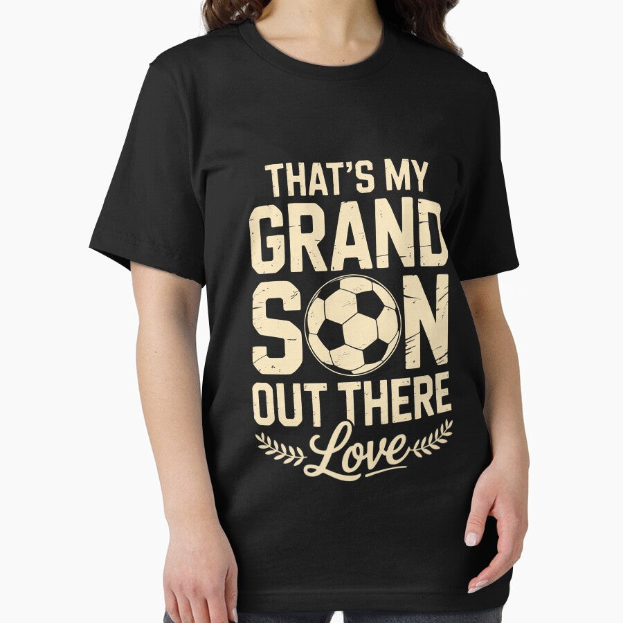 That's My Grandson Out There Grandma Grandpa Soccer Fan by MatthewJordas