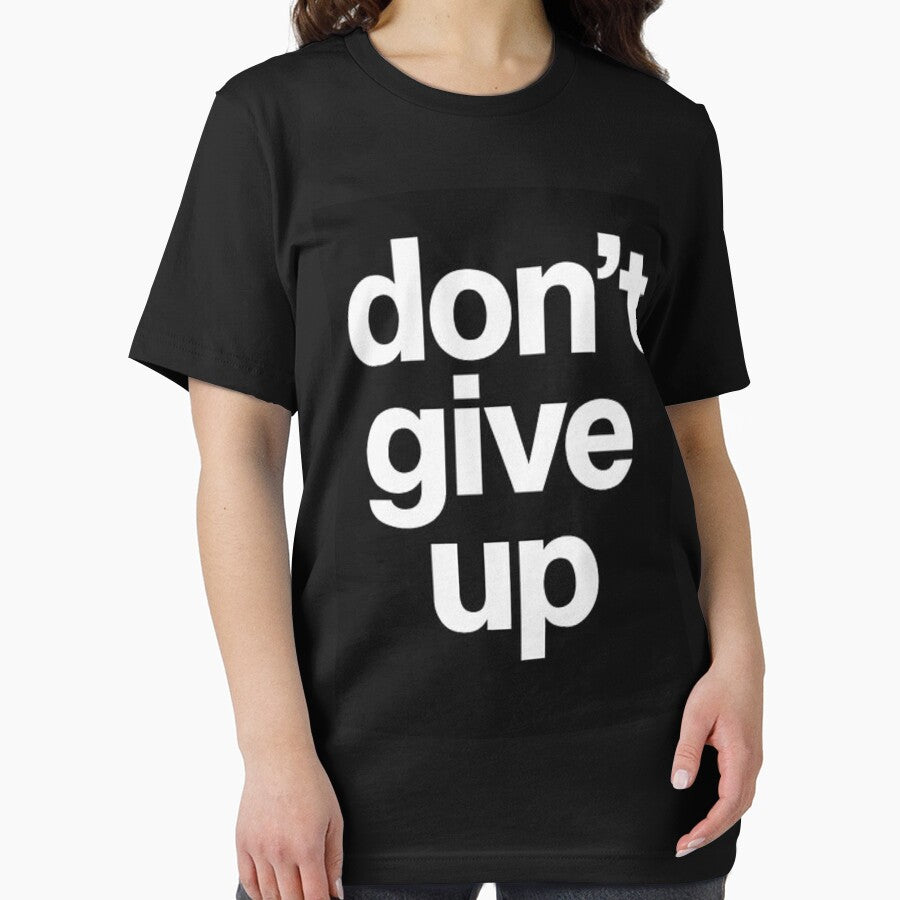 Don't Give Up – Minimal Motivational Quote by RedOniStudio T-Shirts, Hoodie, Sweatshirt | BlankRebels.com (Image 2)