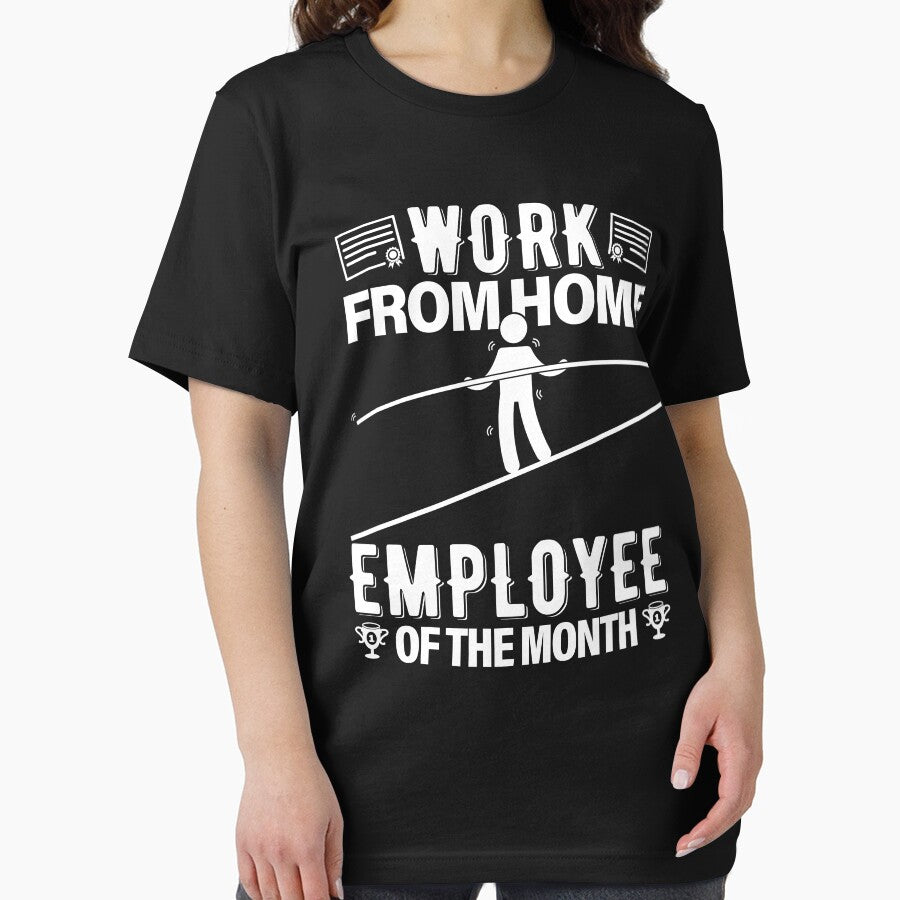Work From Home Employee Of The Month Grind by GravitiTees T-Shirts, Hoodie, Sweatshirt | BlankRebels.com (Image 2)