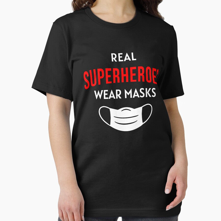 Real Superheroes Wear Masks by maxarus T-Shirts, Hoodie, Sweatshirt | BlankRebels.com (Image 2)