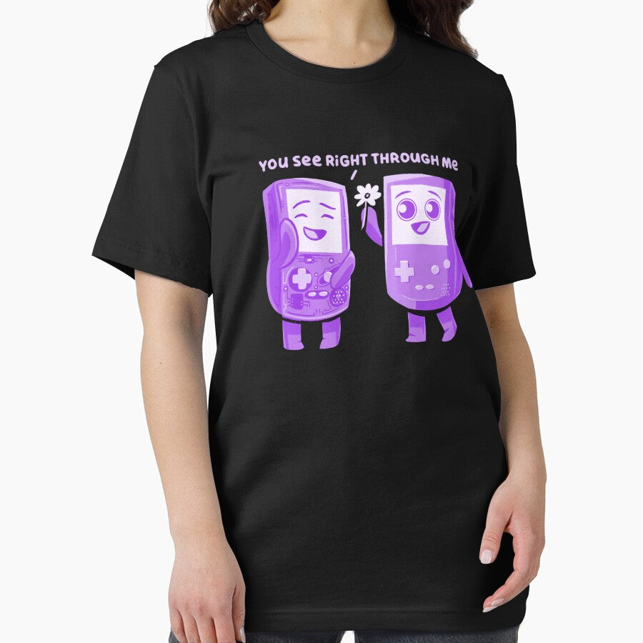 Retro gaming you see right through me by abowersock T-Shirts, Hoodie, Sweatshirt | BlankRebels.com (Image 2)