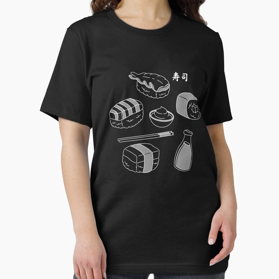 Minimalist Sushi by Almasha T-Shirts, Hoodie, Sweatshirt | BlankRebels.com (Image 2)