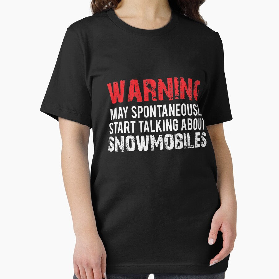 Funny Warning Snowmobile by treasuregnome T-Shirts, Hoodie, Sweatshirt | BlankRebels.com (Image 2)