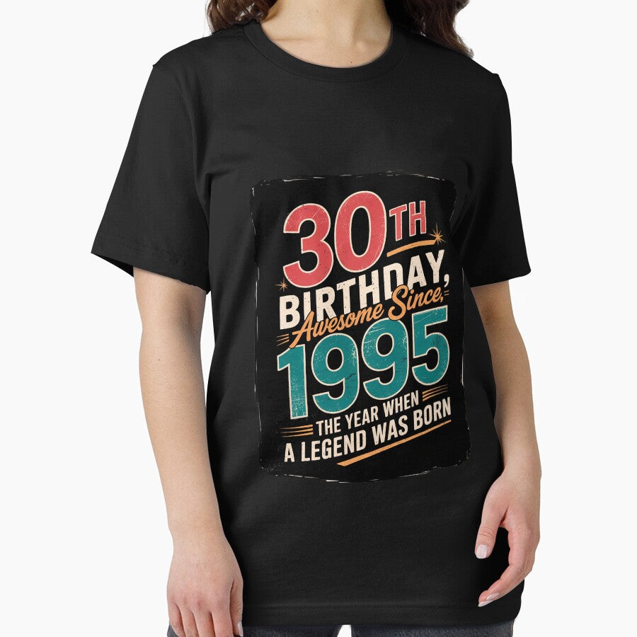 30 Year Old 1995  30th Birthday by dainegilbert T-Shirts, Hoodie, Sweatshirt | BlankRebels.com (Image 2)