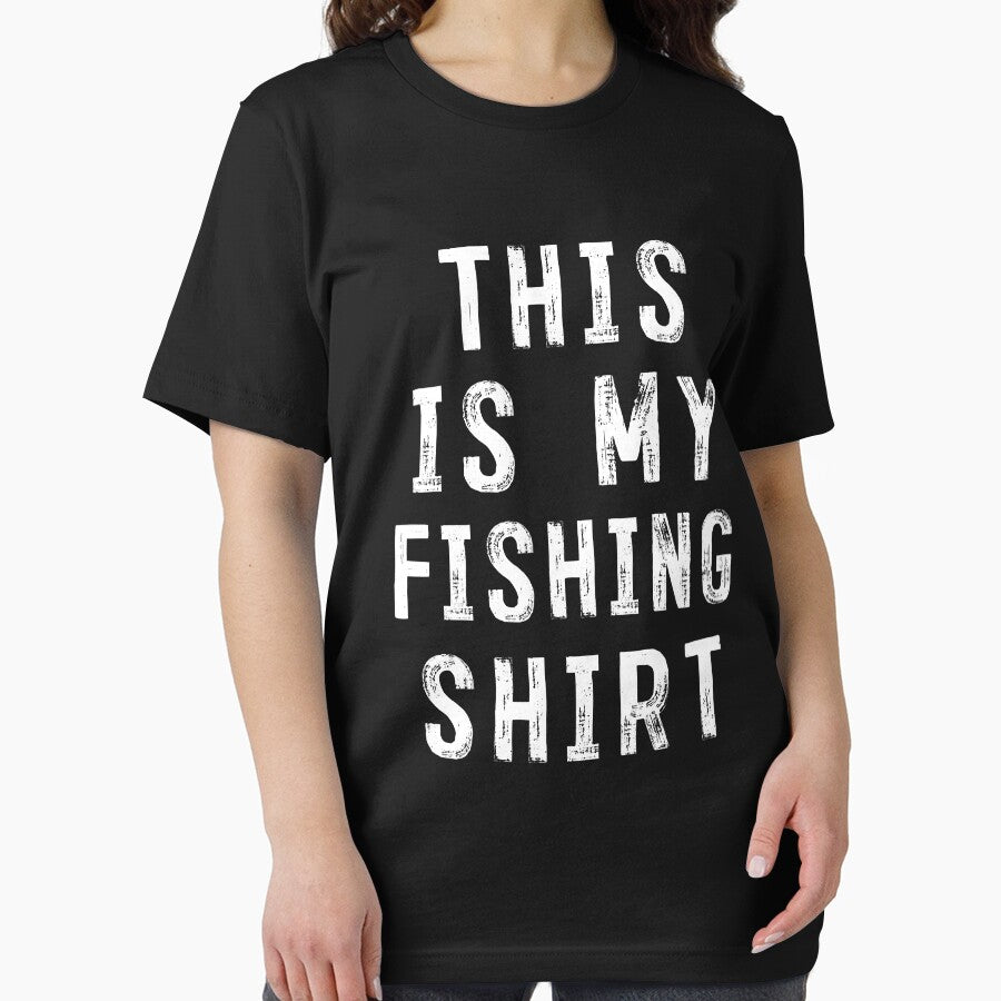 This Is My Fishing Shirt Fisherman Sarcastic by Earthshaker-art Hoodie, Sweatshirt | BlankRebels.com (Image 2)
