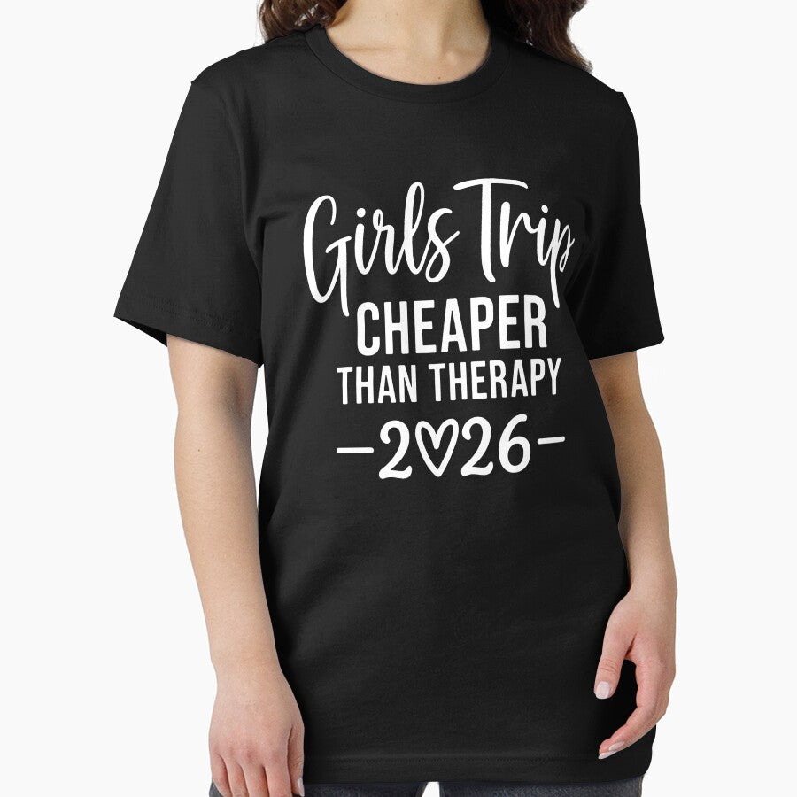 Girls Trip Cheaper Than Therapy 2026 by stephenflashart T-Shirts, Hoodie, Sweatshirt | BlankRebels.com (Image 2)