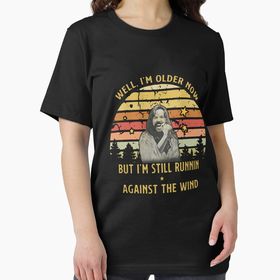 Vintage Well I'm Older Now But I'm Still Runnin Against The Wind by PugPuppyLife T-Shirts, Hoodie, Sweatshirt (Image 2)