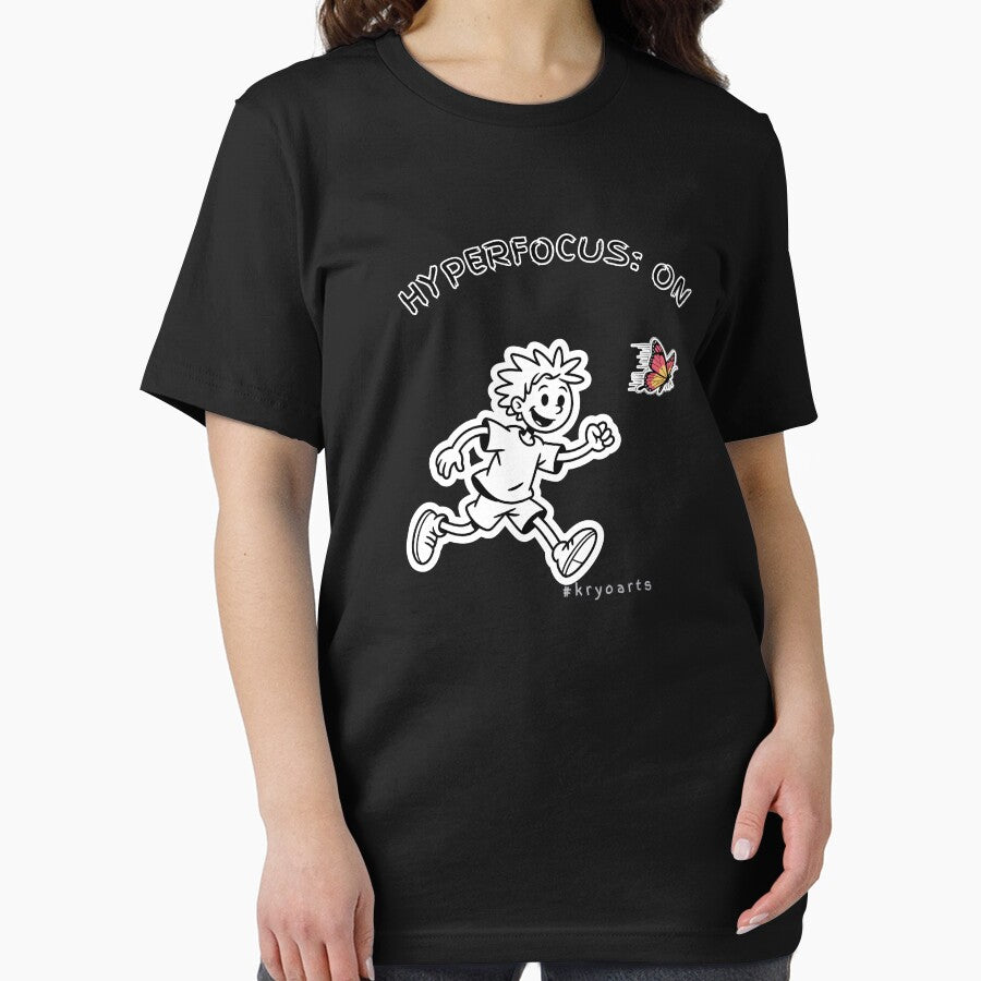 Hyperfocus: Chasing The Color – ADHD Line Art by kryoarts T-Shirts, Hoodie, Sweatshirt | BlankRebels.com (Image 2)