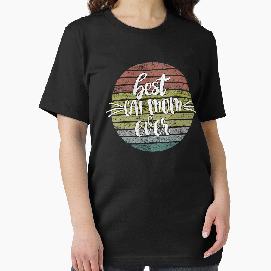 Best cat mom ever by Catsloversdotme T-Shirts, Hoodie, Sweatshirt | BlankRebels.com (Image 2)