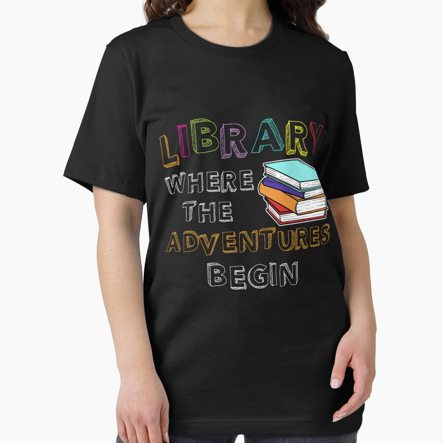 Library Book Reading by 4tomic T-Shirts, Hoodie, Sweatshirt | BlankRebels.com (Image 2)